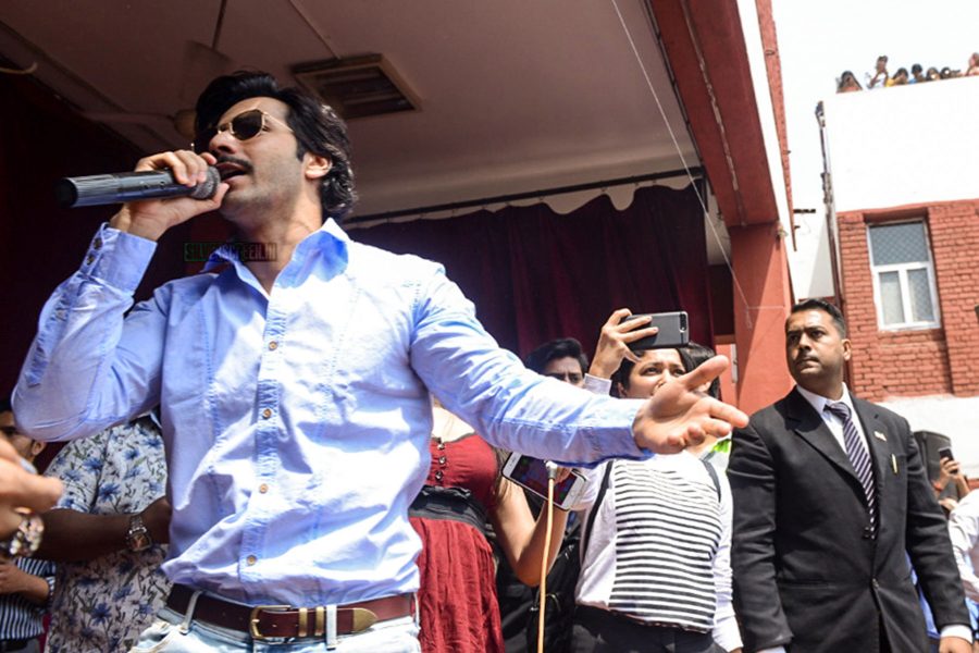 Varun Dhawan Promotes October At Delhi's Laxmibai College