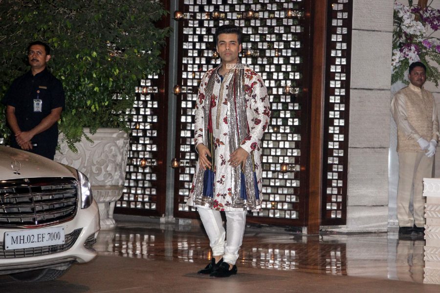 Karan Johar At Isha Ambani Engagement To Anand Piramal