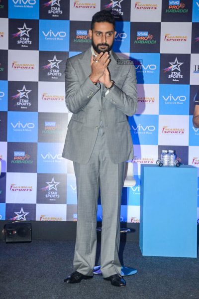 Abhishek Bachchan At The Pro Kabaddi Press Meet