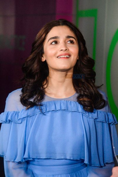 Alia Bhatt Seen In A Prabal Gurung Dress On The Sets Of Star Sports