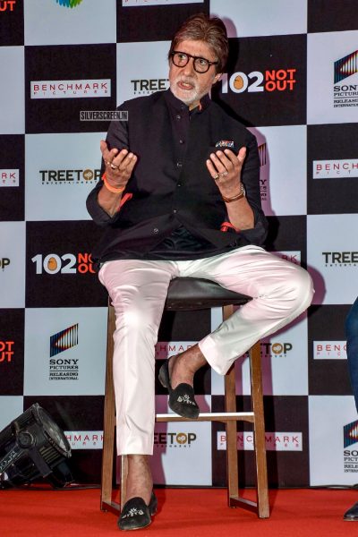 Amitabh Bachchan, Rishi Kapoor At The 102 Not Out Success Meet