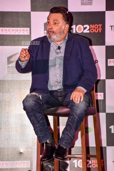 Amitabh Bachchan, Rishi Kapoor At The 102 Not Out Success Meet