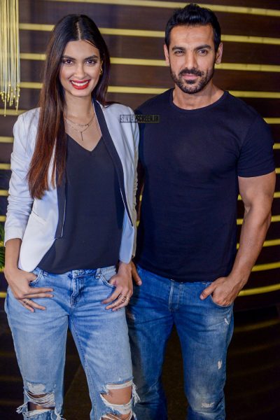 Diana Penty & John Abraham At The Promotions Of Parmanu