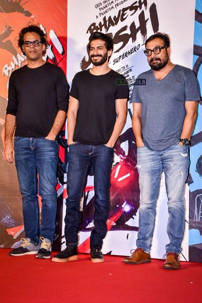 Harshvardhan Kapoor, Vikramaditya Motwane, Anurag Kashyap At The Trailer Launch of Bhavesh Joshi