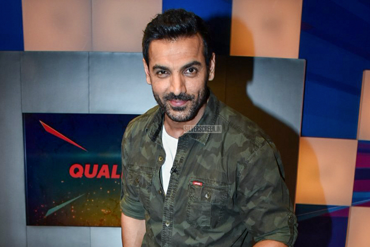 John Abraham During The Promotions Of Parmanu