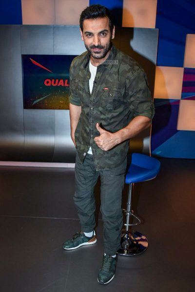 John Abraham During The Promotions Of Parmanu