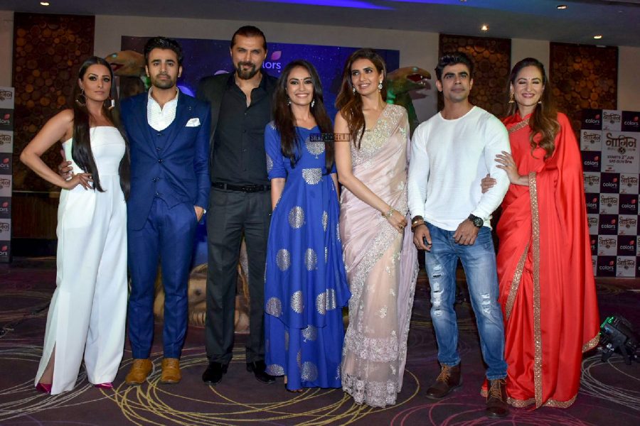 Karishma Tanna, Anita Hassanandani & Others At The Naagin 3 Movie Launch