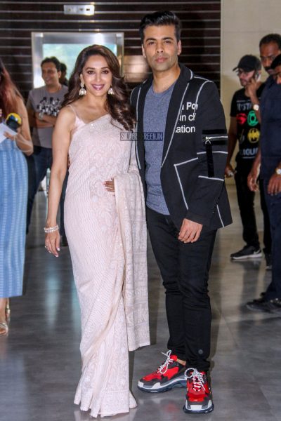 Madhuri Dixit, Karan Johar At The Trailer Launch Of Bucket List