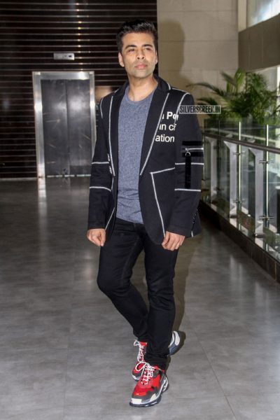 Madhuri Dixit, Karan Johar At The Trailer Launch Of Bucket List