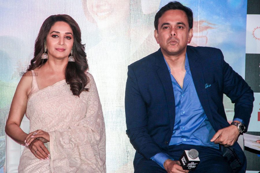 Madhuri Dixit, Karan Johar At The Trailer Launch Of Bucket List