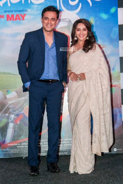 Madhuri Dixit, Karan Johar At The Trailer Launch Of Bucket List