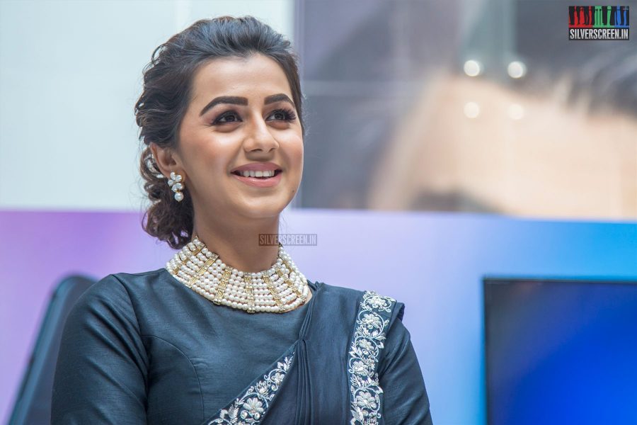 Nikki Galrani At A Smartphone Launch In Chennai