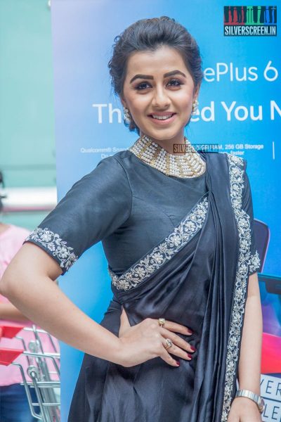 Nikki Galrani At A Smartphone Launch In Chennai