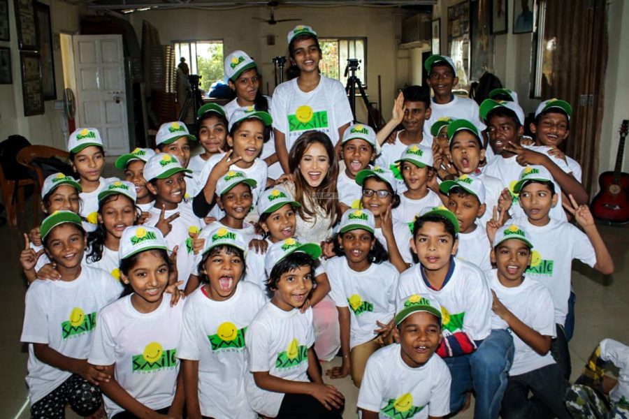 Nushrat Bharucha Birthday Celebrations At Smile Foundation