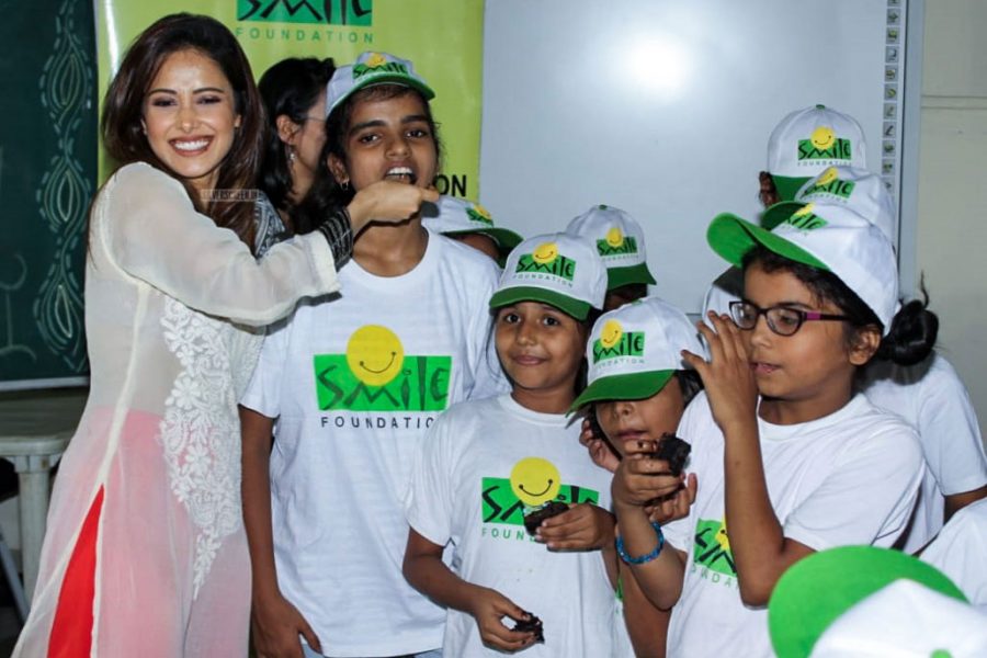 Nushrat Bharucha Birthday Celebrations At Smile Foundation