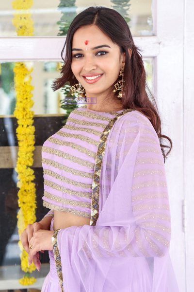 Poojitha At The Where Is The Venkatalakshmi Movie Launch