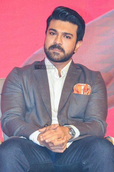 Ram Charan At A Mobile Store Launch