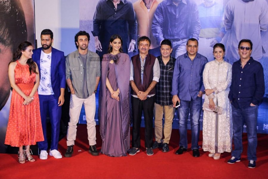 Ranbir Kapoor, Manisha Koirala, Anushka Sharma, Sonam Kapoor & Others At The Sanju Trailer Launch