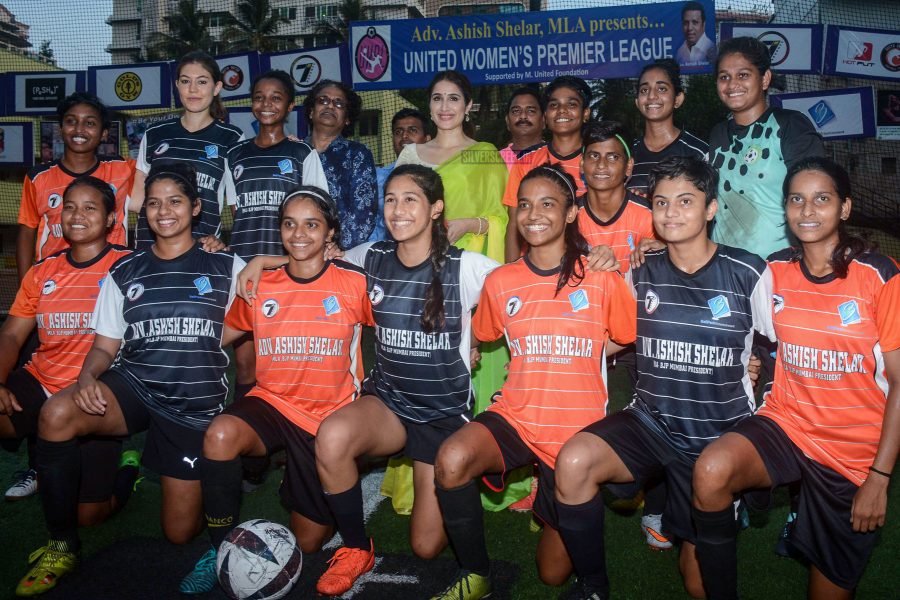 Sagarika Ghatge During The Promotions Of Monsoon Football