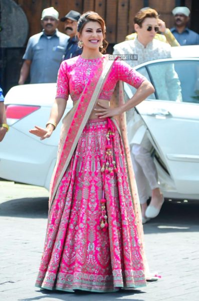 Jacqueline Fernandez at Sonam Kapoor & Anand Ahuja Wedding