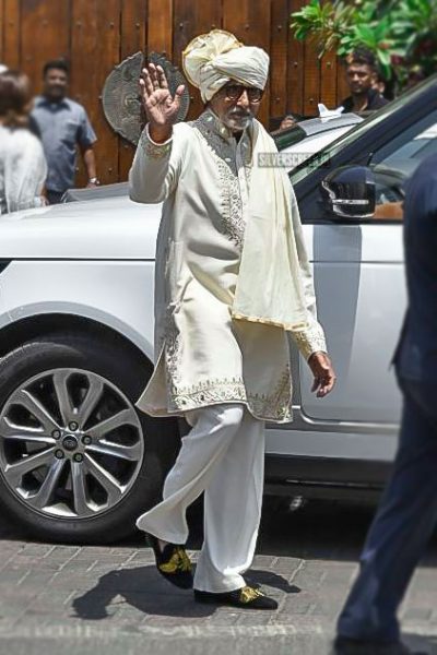 Amitabh Bachchan at Sonam Kapoor & Anand Ahuja Wedding
