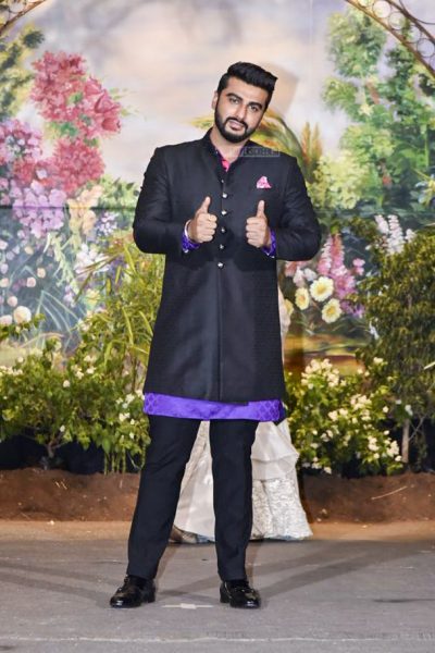 Arjun Kapoor At Sonam Kapoor Wedding Reception