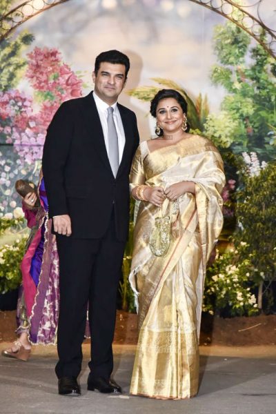 Vidya Balan At Sonam Kapoor Wedding Reception