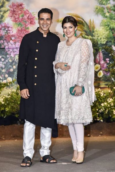 Akshay Kumar At Sonam Kapoor Wedding Reception