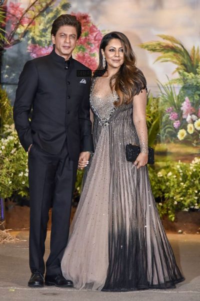 Shah Rukh Khan At Sonam Kapoor Wedding Reception