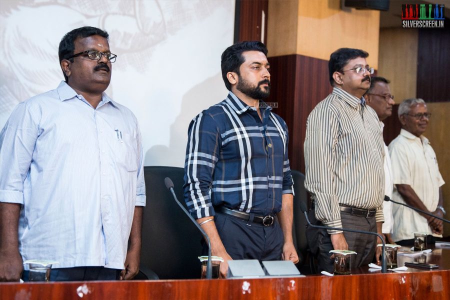 Suriya At The 'Aram Seiya Virumbu' Book Launch