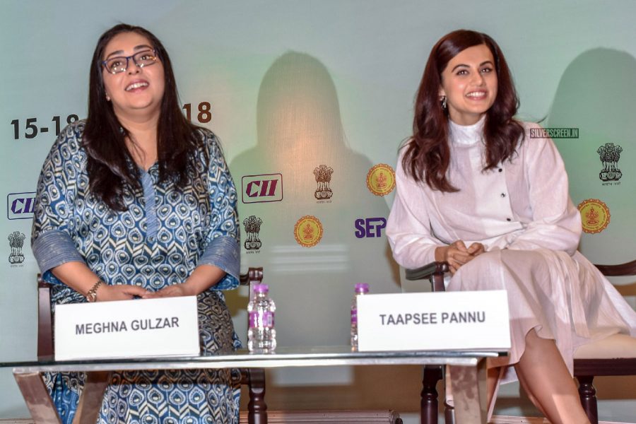 Taapsee Pannu At The National Sports Club of India Press Meet