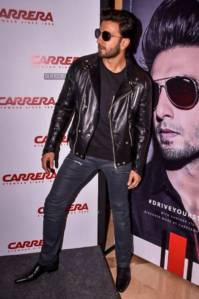 Unlike The Usual, Ranveer Singh Sports A Sober & Stylish Look At A Product