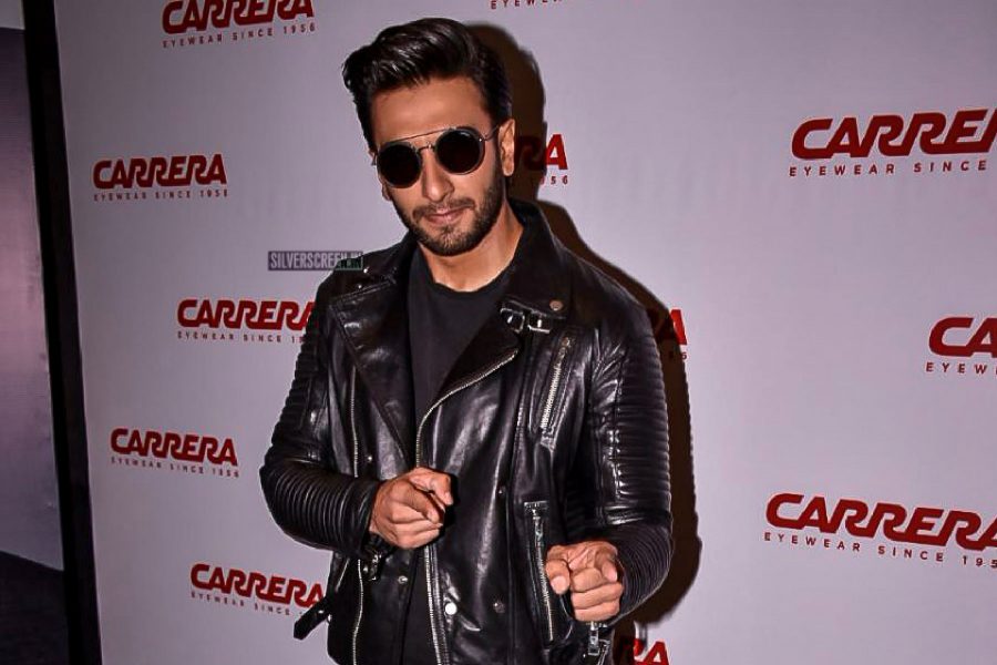 Unlike The Usual, Ranveer Singh Sports A Sober & Stylish Look At A Product