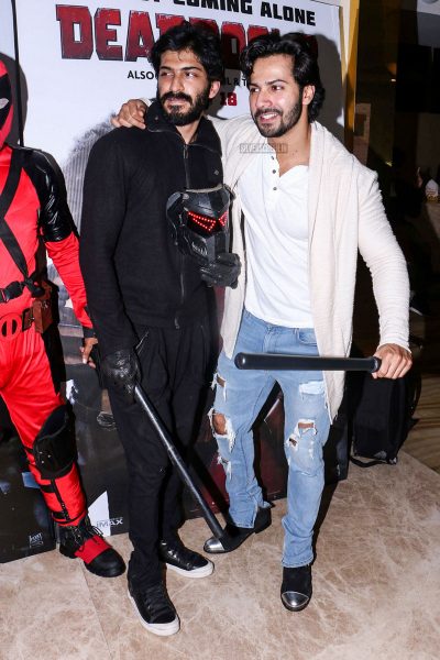 Varun Dhawan At Deadpool 2 Movie Premiere