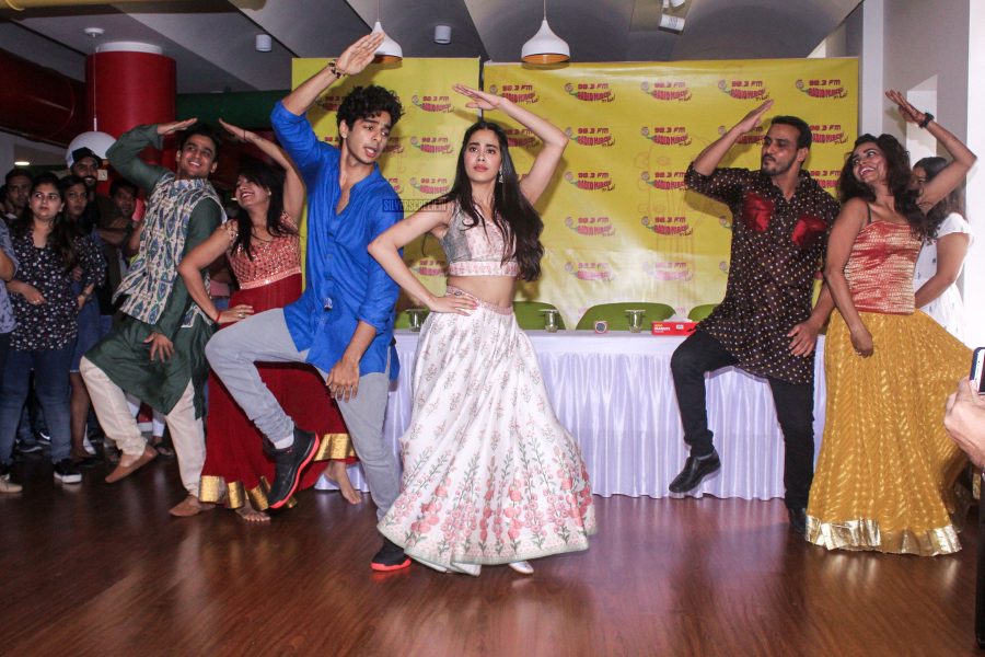 Dhadak: Jhanvi Kapoor And Ishaan Khatter At The Launch Of 'Zingaat'