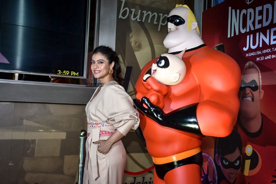 Kajol At The 'Incredibles 2 Hindi' Promotions