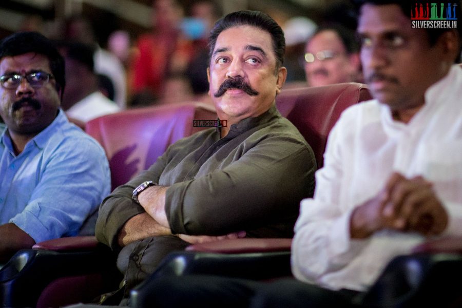 Kamal Haasan At The 'Idhu Nammavar Padai' Album Launch