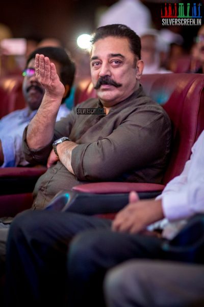 Kamal Haasan At The 'Idhu Nammavar Padai' Album Launch