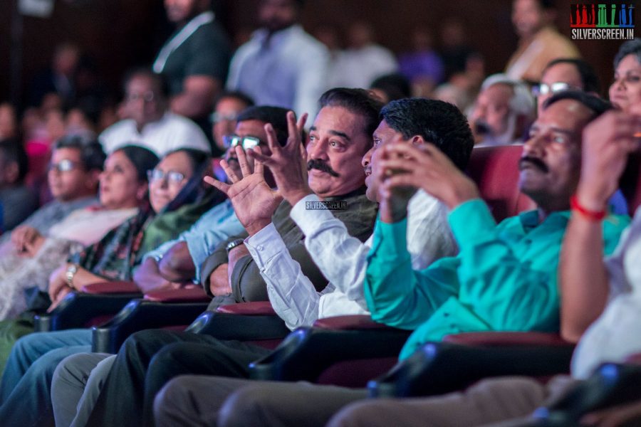 Kamal Haasan At The 'Idhu Nammavar Padai' Album Launch