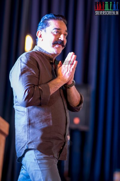 Kamal Haasan At The 'Idhu Nammavar Padai' Album Launch