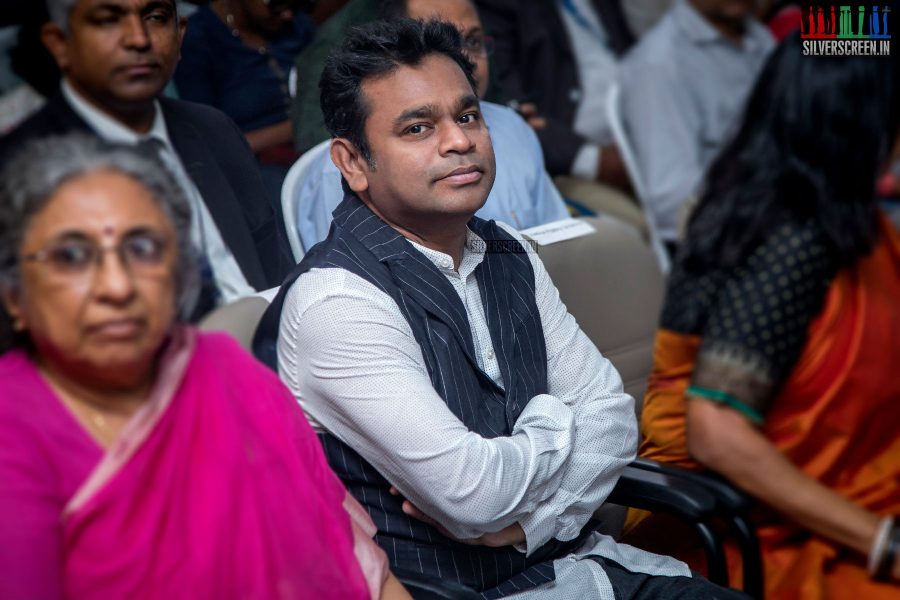 AR Rahman At The Inauguration Of The Extension Wing Of Mahesh Memorial Paediatric Oncology Centre