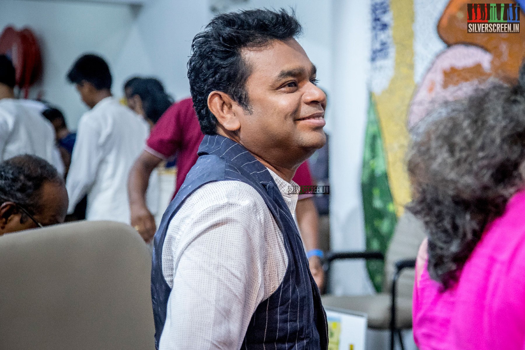AR Rahman At The Inauguration Of The Extension Wing Of Mahesh Memorial Paediatric Oncology Centre