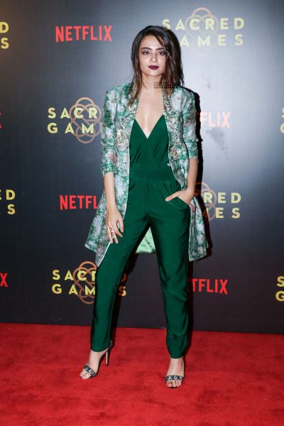 Surveen Chawla At The Sacred Games Premiere