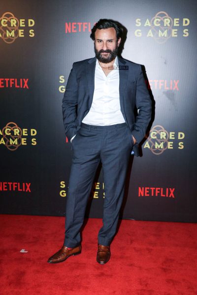 Saif Ali Khan At The Sacred Games Premiere