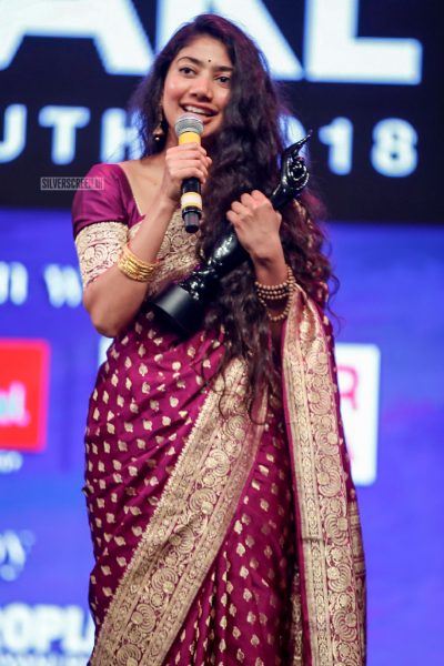 Sai Pallavi At The 65th Jio Filmfare Awards South 2018