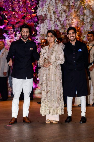 Ranbir Kapoor At The Akash Ambani-Shloka Mehta Engagement Ceremony