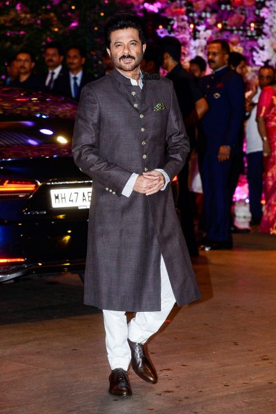 Anil Kapoor At The Akash Ambani-Shloka Mehta Engagement Ceremony