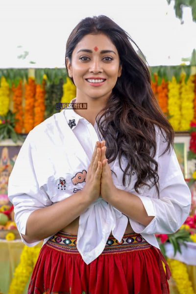 Shriya Saran At A Movie Launch