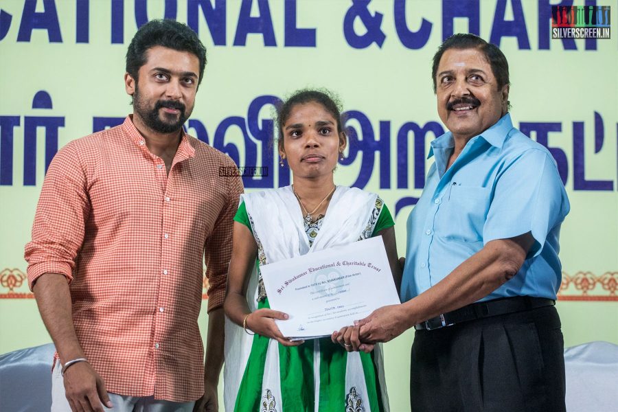 Suriya At The Sri Sivakumar Educational & Charitable Trust's 39th Award Ceremony