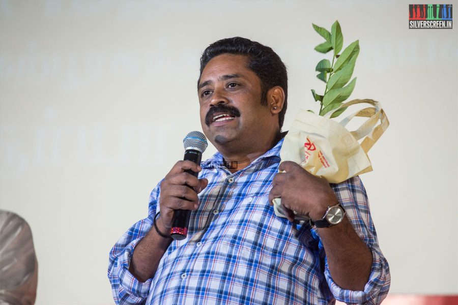 Seenu Ramasamy At The Kadaikutty Singam Audio Launch